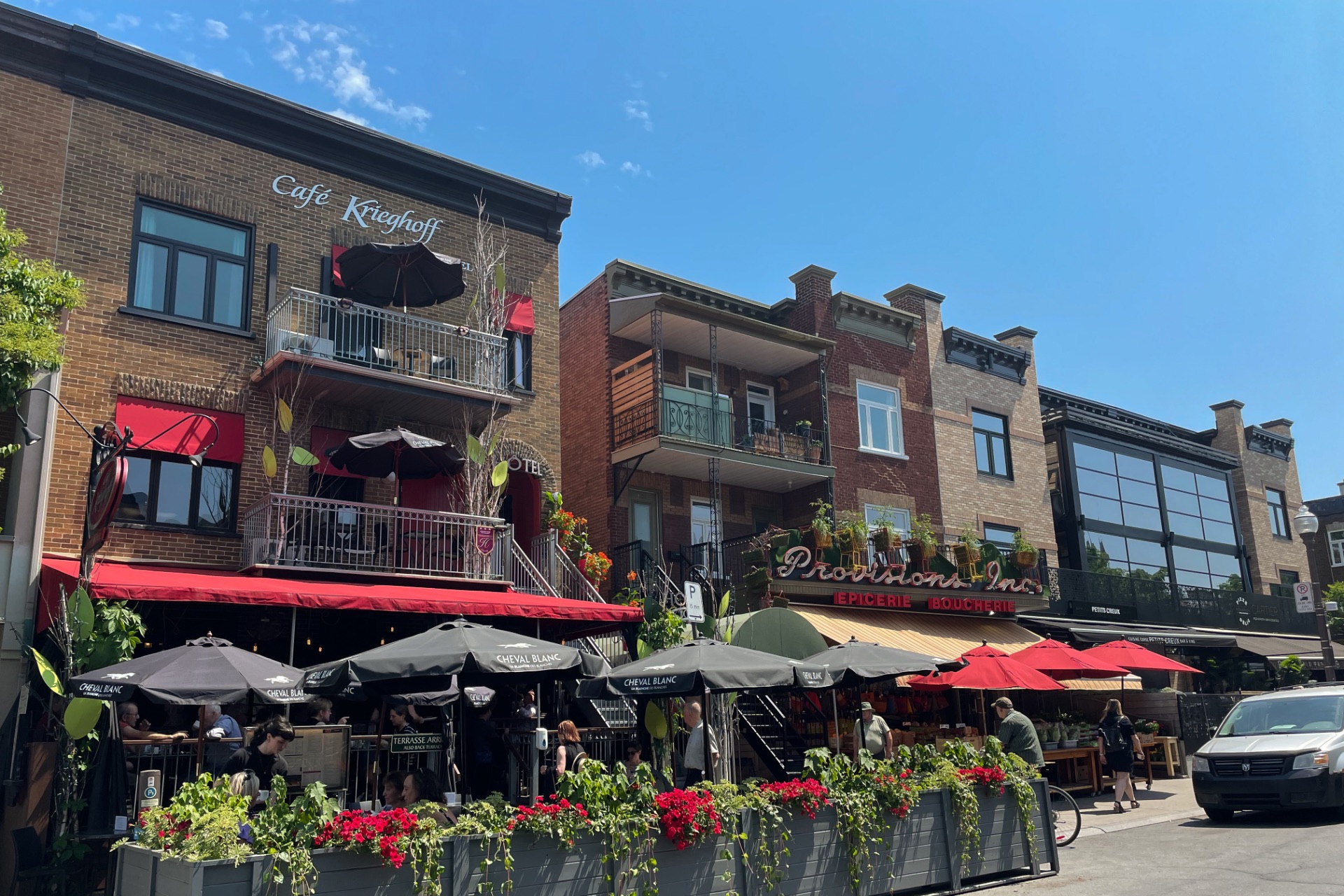 Bistro of Café Krieghoff, Québec City